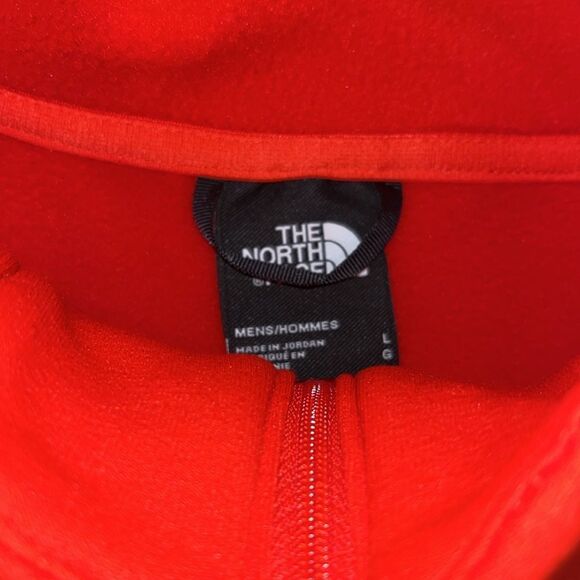 New The North Face Canyonlands Hi Alt Fleece Pullover Sweatshirt Fiery Red L NWT - Picture 5 of 10